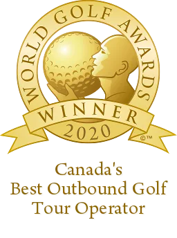 World Golf Awards 2020 Winner — Canada's Best Outbound Golf Tour Operator